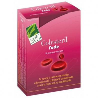 Colesteril Forte 30 Capsulas Vegetales Cien Por Cien Natural