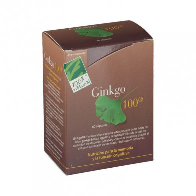 Ginkgo 100  (60 Capsulas) Cien Por Cien Natural