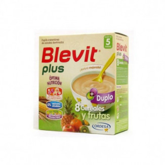 Blevit Plus Duplo 8 Cereales+frutas 600 gr