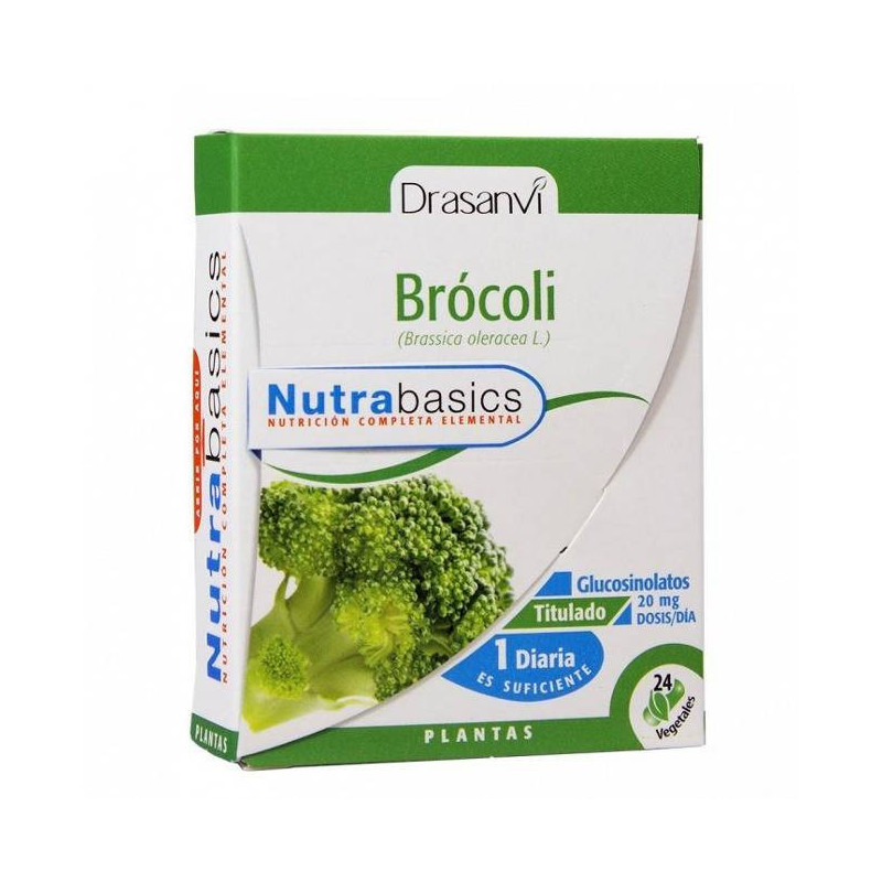 Nutrabasics Brocoli 24 Cápsulas Drasanvi