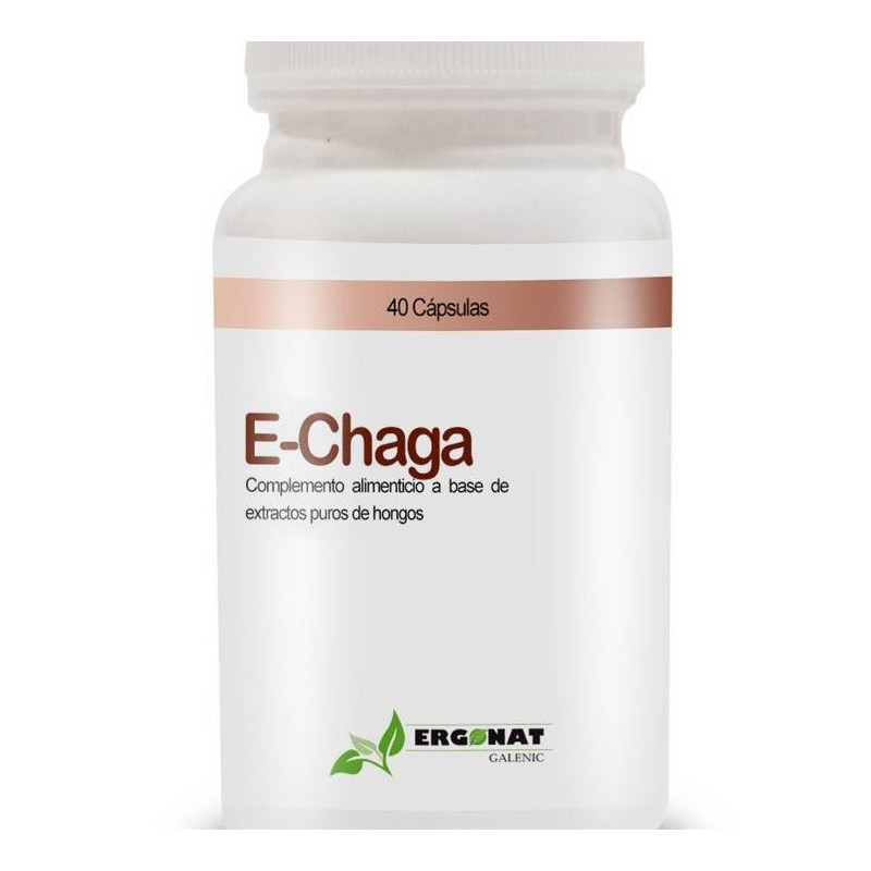 E-Chaga 40 Cápsulas Ergonat