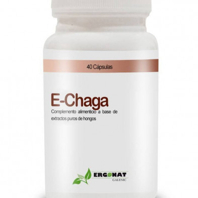 E-Chaga 40 Cápsulas Ergonat