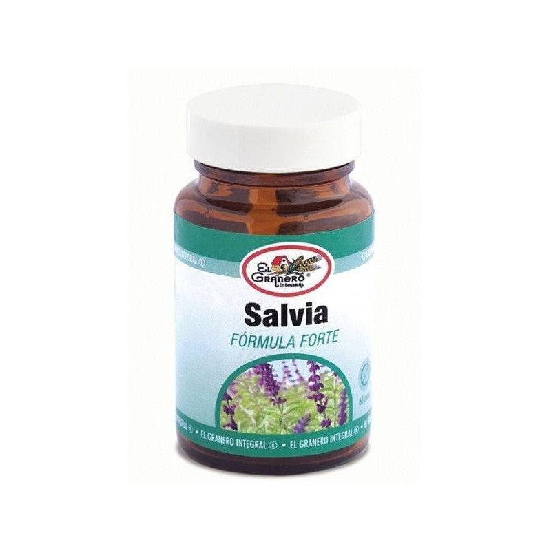 Extracto de Salvia Formula Forte 300 mg 60 Comprimidos El granero