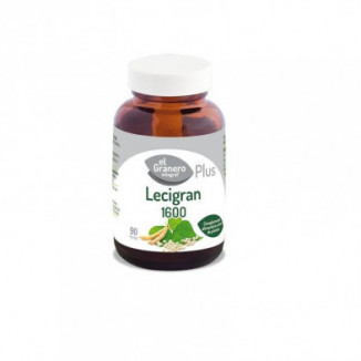 Lecitina De Soja Lecigran 1600 mg 90 Perlas El granero