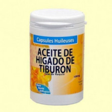 Aceite De Higado De Tiburon 500 mg 100 Cápsulas Euro Sante