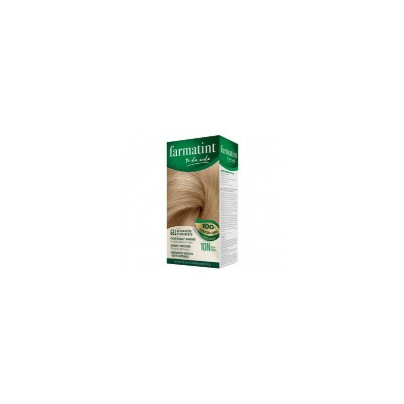 Farmatint Gel 10 N Rubio Platino 135 ml