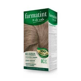 Farmatint Gel 8 C Rubio Claro Ceniza 135 ml