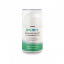 Crema Manos y Uñas Nutritiva Leche Yegua y Karite 50 ml Ecolactis