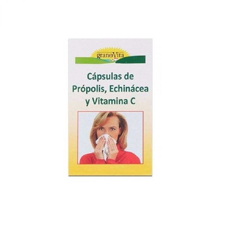 Propoleo Equinacea Vitamina C 30 Cápsulas El granero