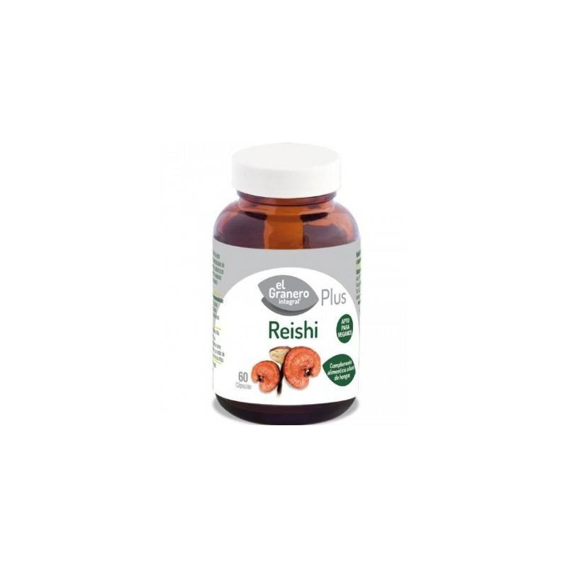 Reishi Forte 60 Cápsulas Vegetales 610 mg El granero