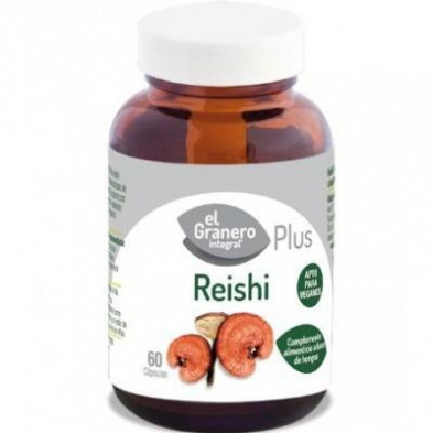 Reishi Forte 60 Cápsulas Vegetales 610 mg El granero