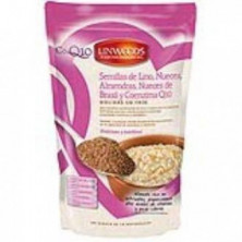 Semillas Lino, Almendras, Nueces, Y Nueces Brasil Q10 200 gr El granero