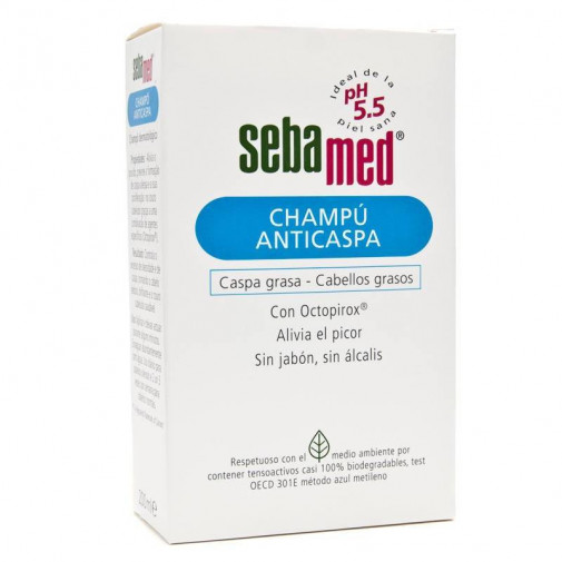 Sebamed Champu Anticaspa Grasa 200 Ml.