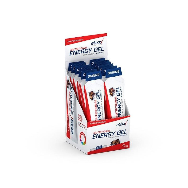 Etixx Energy Gel Sabor Cola 12 Unidades