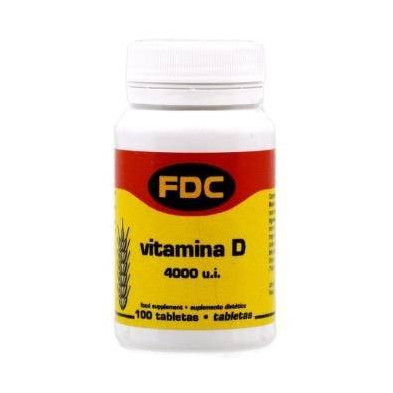 Vitamina D 4000 Ui 100 Comprimidos FDC