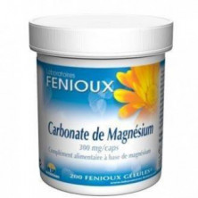 Carbonato De Magnesio 200 Cápsulas Fenioux