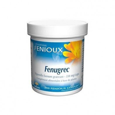 Fenogreco 330 mg 200 Cápsulas Fenioux