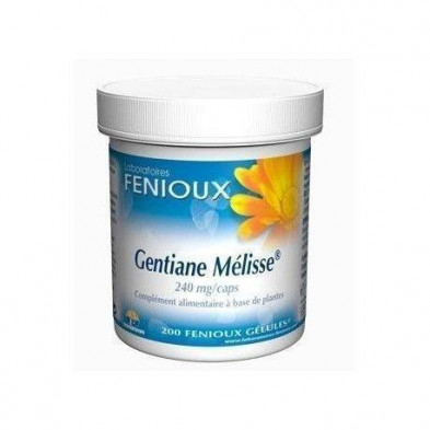 Genciana Melisa 200 Cápsulas 240 mg Fenioux