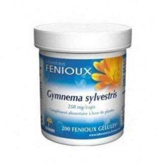 Gymnema Silvestris 200 Cápsulas 250 mg Fenioux