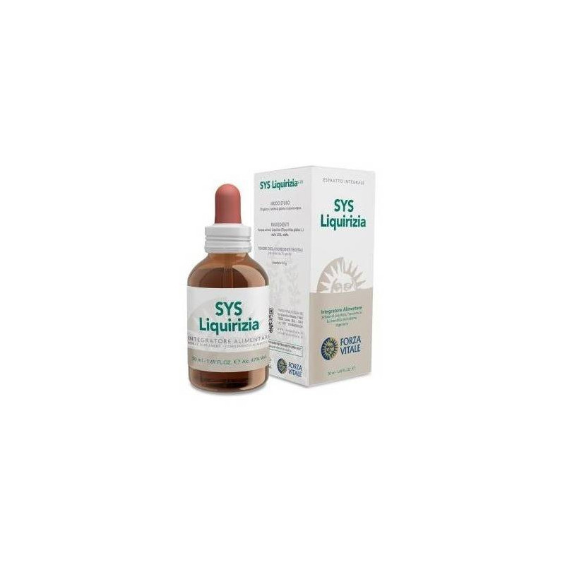 Sys Liquirizia Regaliz 50 ml Forza Vitale