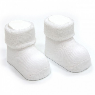 Cambrass Calcetines para Bebé 'Lisos' Blanco