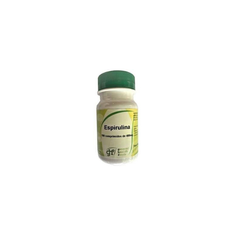 Espirulina 400 mg 100 Comprimidos GHF