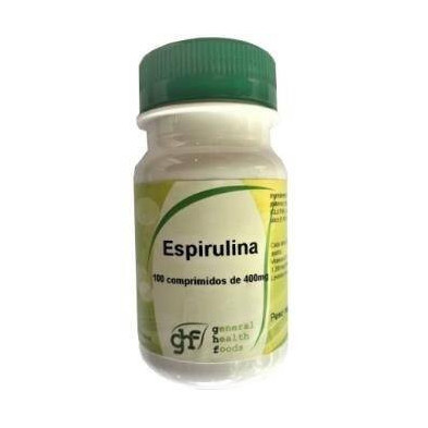 Espirulina 400 mg 100 Comprimidos GHF