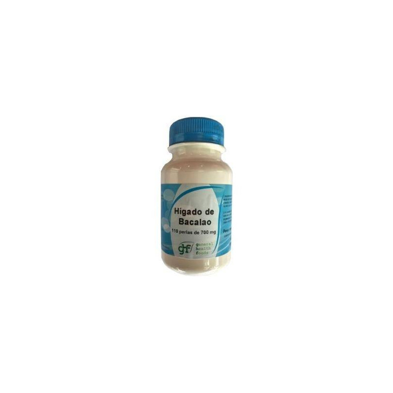 Higado De Bacalao 500 mg 110 Perlas GHF