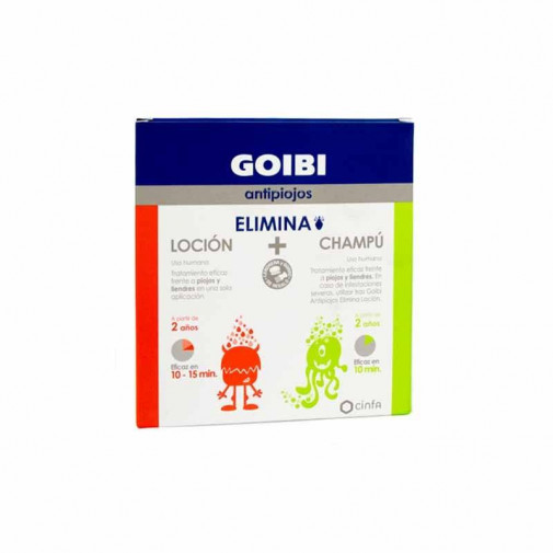 Goibi+ Tratamiento Completo Pediculicida + Lendrera + Gorro