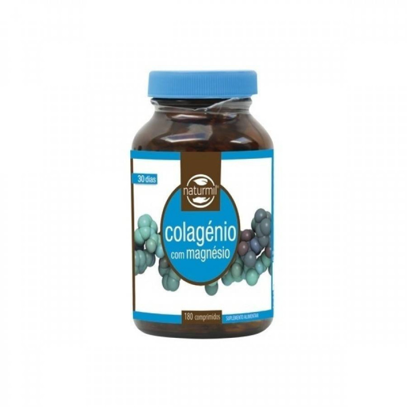 Colágeno con Magnesio 600 mg 180 Comprimidos Naturmil