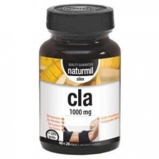 CLA Slim 1000 mg 40+20 Cápsulas Naturmil