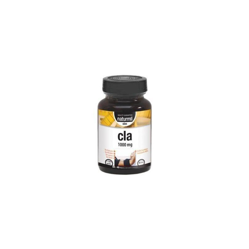 CLA Slim 1000 mg 80+40 Cápsulas Naturmil