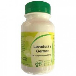 Levadura + Germen 600 mg 125 Comprimidos GHF