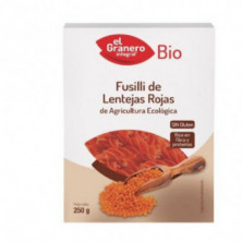 Fusilli De Lentejas Rojas Bio 250 gr El Granero