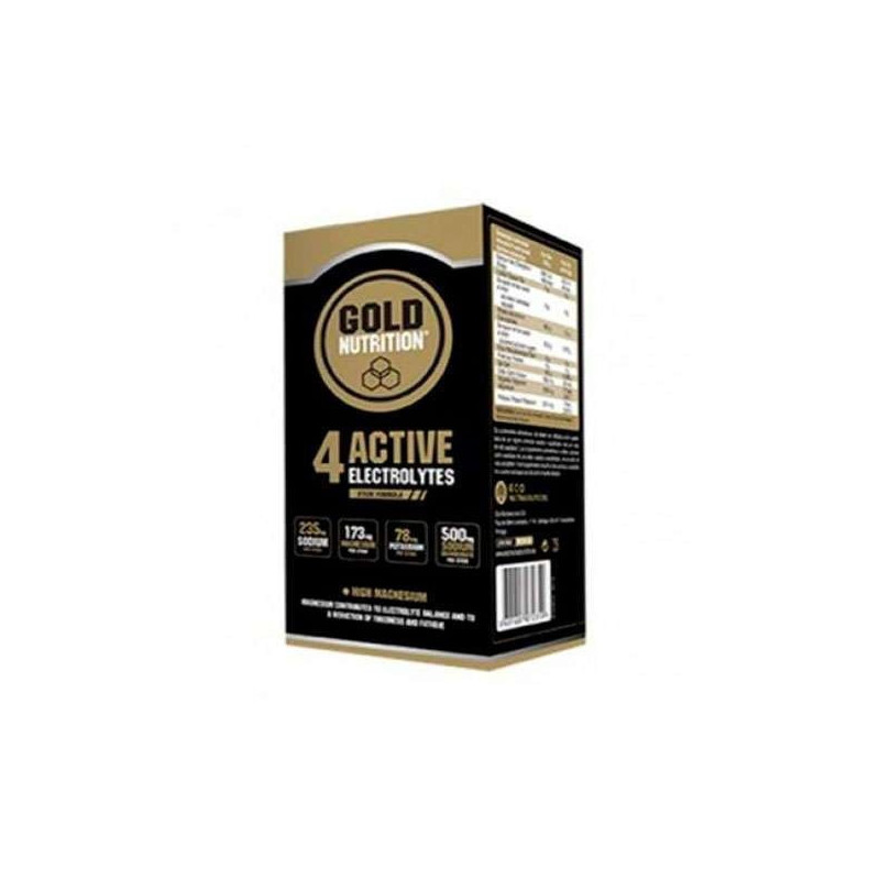 4 Active Electrolytes 10 Sticks Gold Nutrition