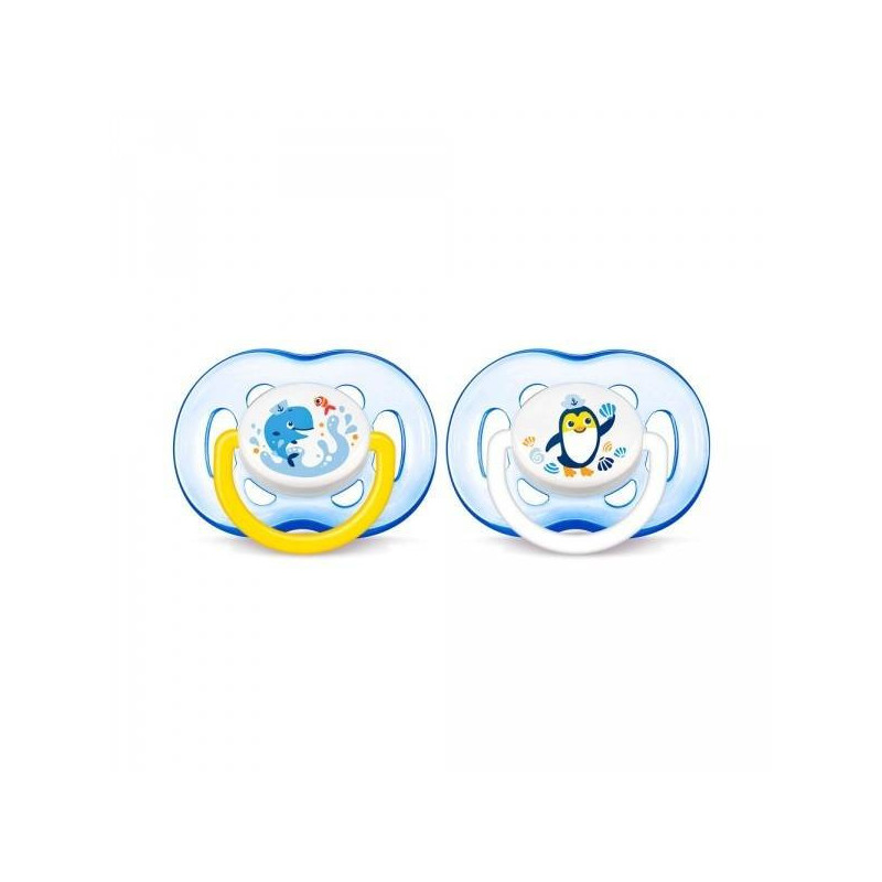 Chupete Animales Azul +18 Meses 2 Unidades Philips Avent