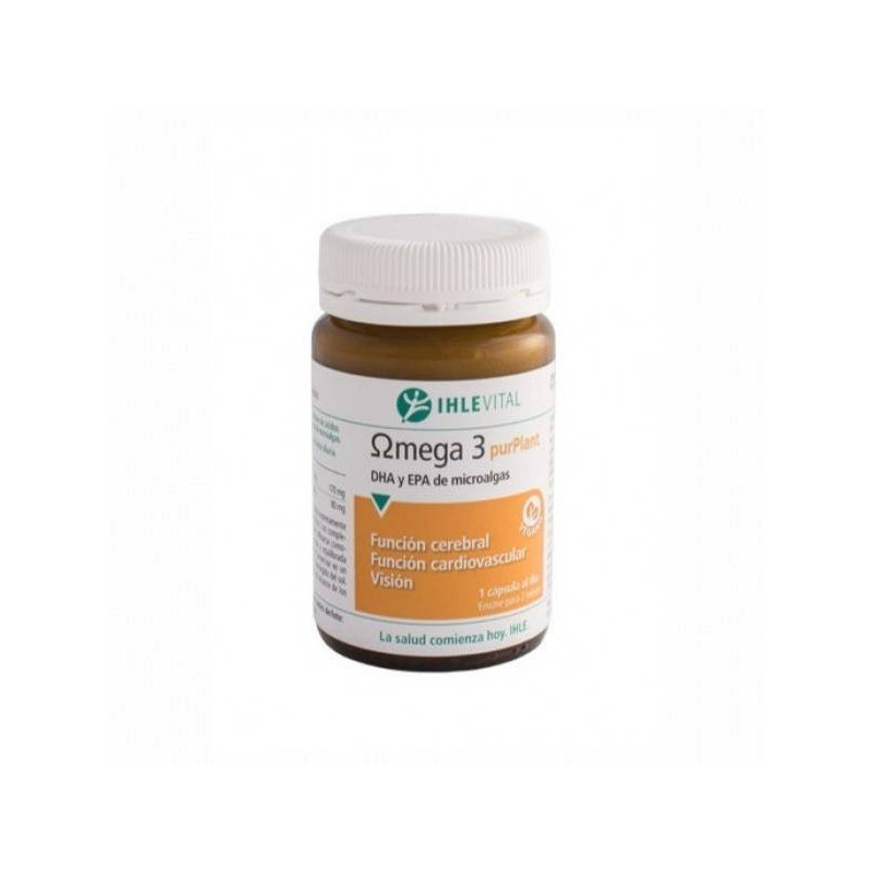 Omega 3 Purplant 60 Cápsulas Ihlevital