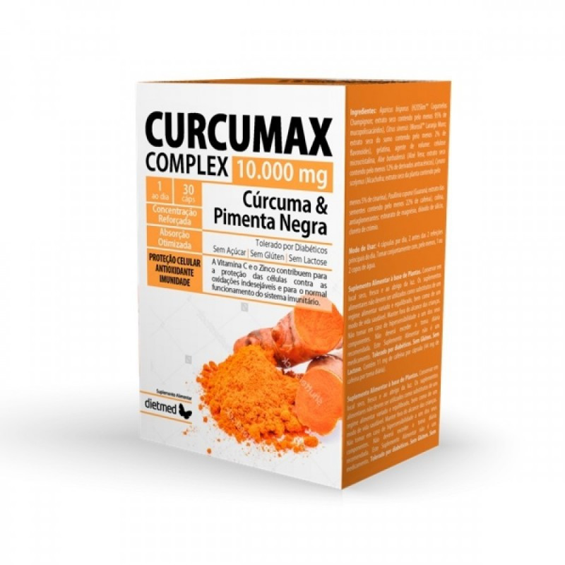 Curcumega 10.000 mg 30 Cápsulas Dietmed