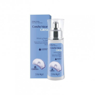 Crema Facial Concha Nacar Regeneradora Fps15 60 gr Grisi