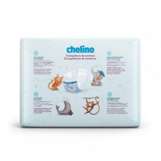 Pañales Chelino Talla 3 (4-10 kg) Tumbado 36 Unidades