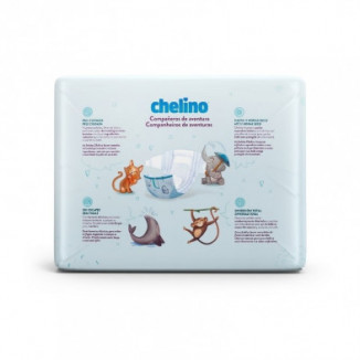 Pañales Chelino Talla 4 (9-15 Kg) Gateo 34 Unidades