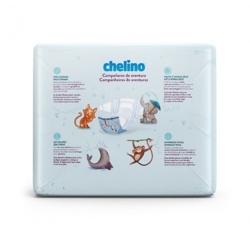 Chelino Pañal Love Talla 5 (13-18 Kg) 30 Unidades