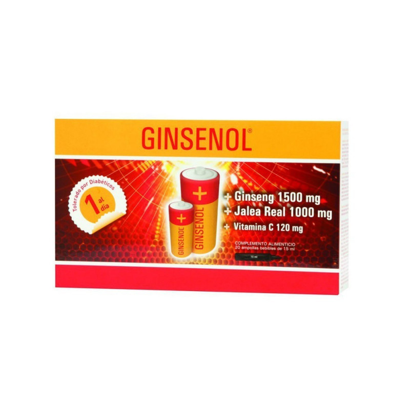 Ginsenol 20 Ampollas Dietmed