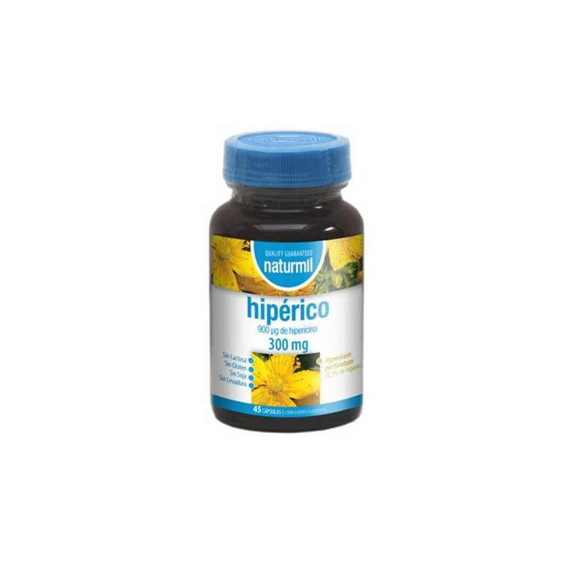 Hiperico 300 mg 45 Cápsulas Naturmil