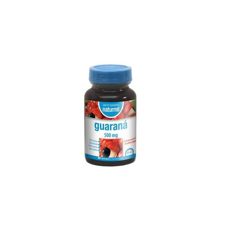 Guarana 500 mg 120 Comprimidos Naturmil