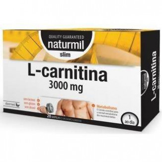 L-carnitina Slim 3000 mg 20 Ampollas Naturmil