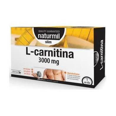 L-carnitina Slim 3000 mg 20 Ampollas Naturmil