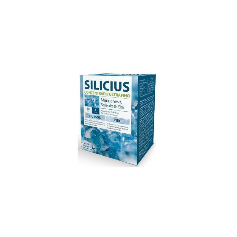 Silicius Concentrado Ultrafino 30 Cápsulas Dietmed