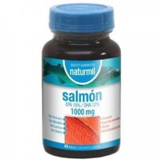 Salmón 1000 mg 45 Perlas Naturmil