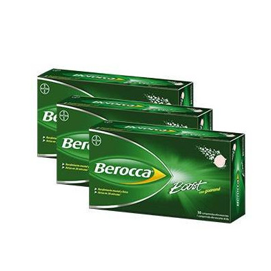 Pack Ahorro Berocca Boost Efervescente 3x30 comprimidos